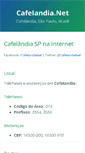 Mobile Screenshot of cafelandia.net